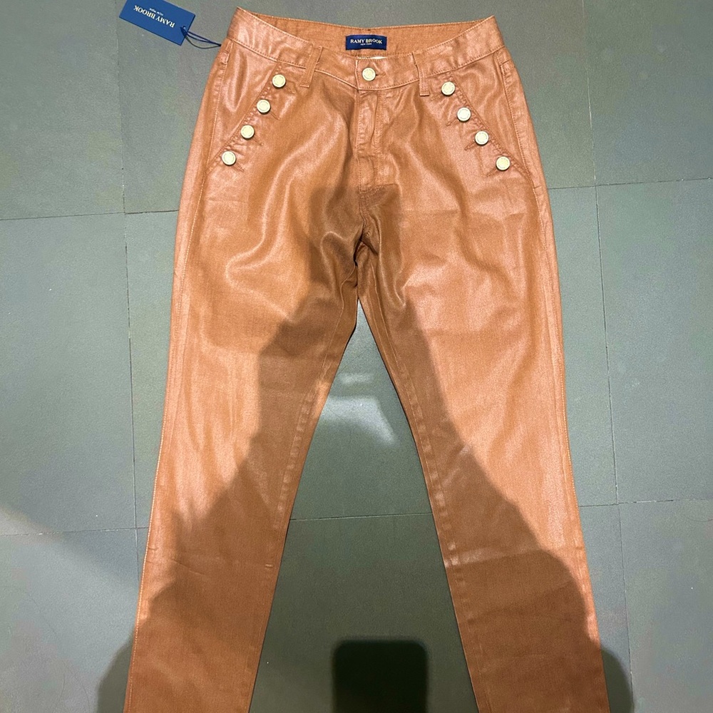 Ramy Brook Coated Jeans